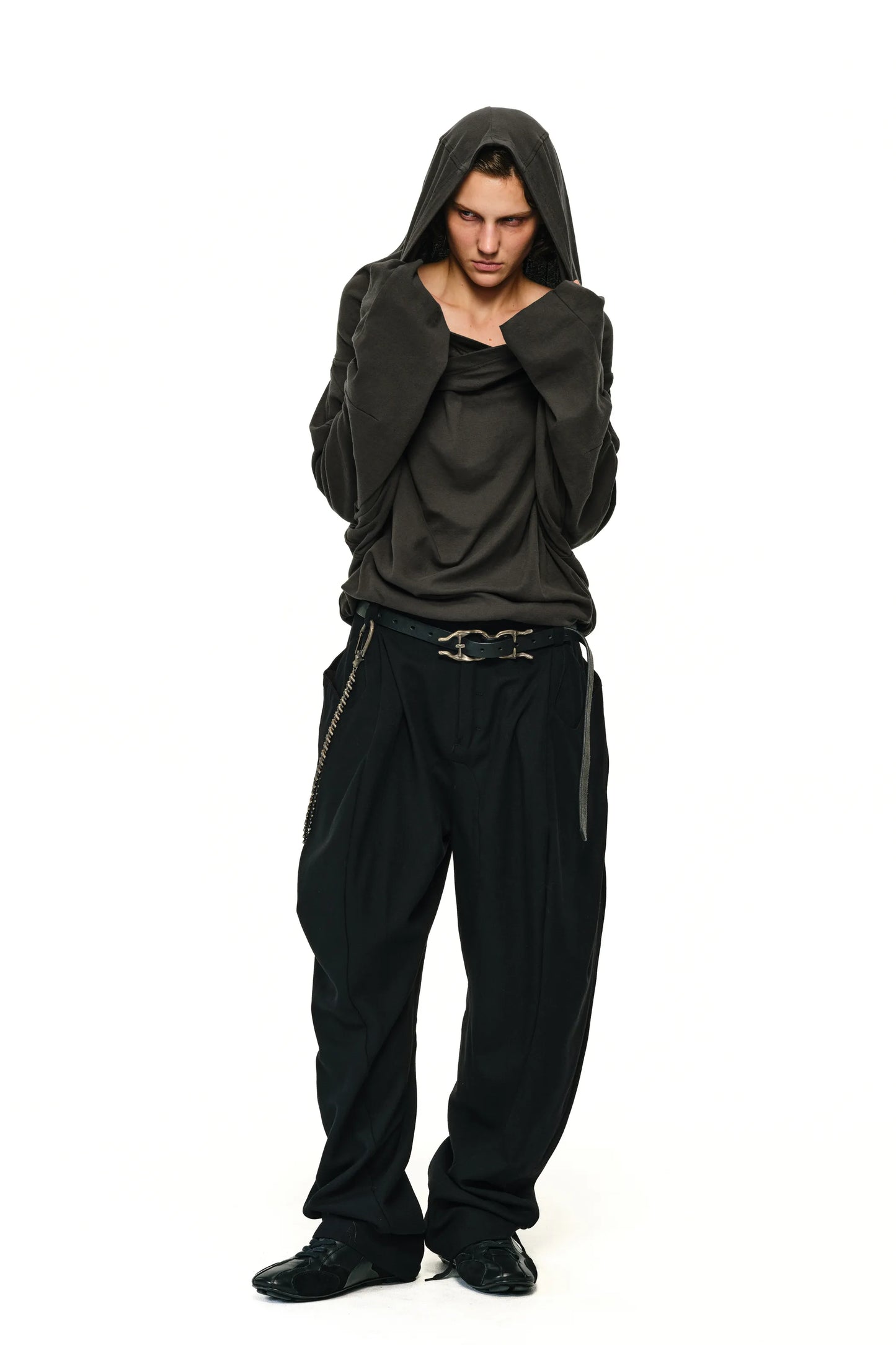 MAESTRO spiral tailored trousers