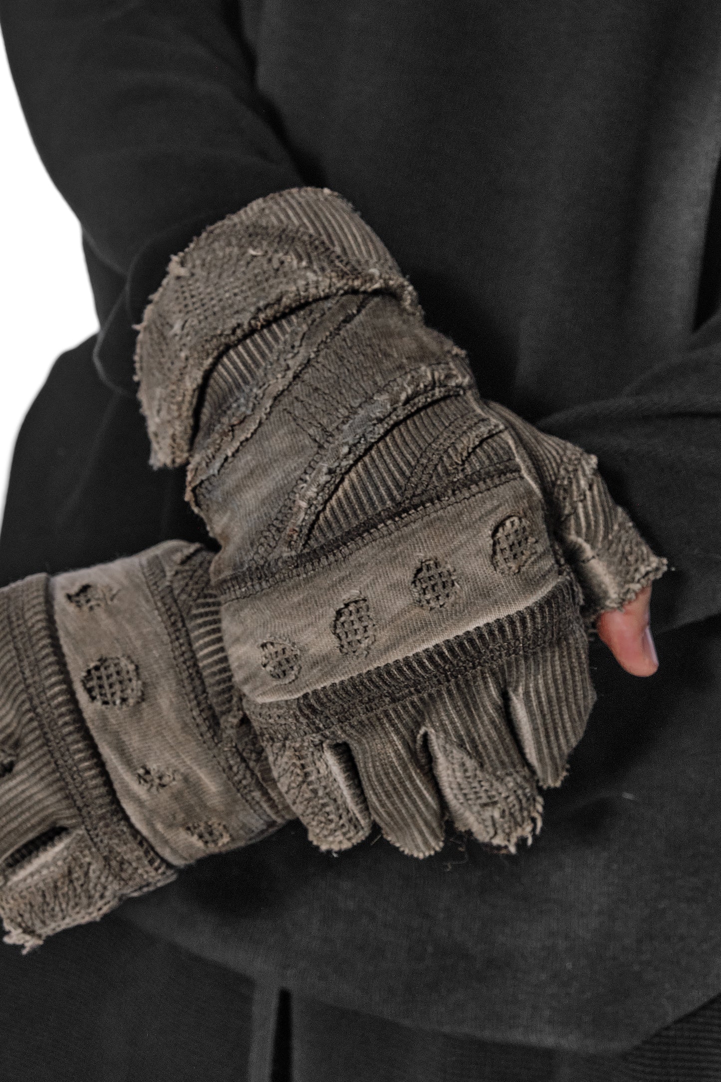 Raw Edge Gloves