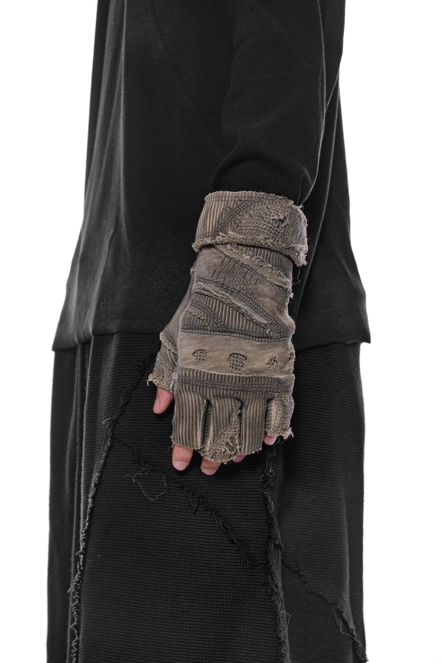 Raw Edge Gloves