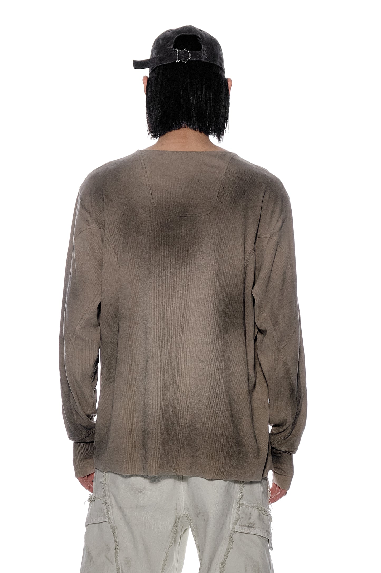 Basic Washed Long-sleeved Tee