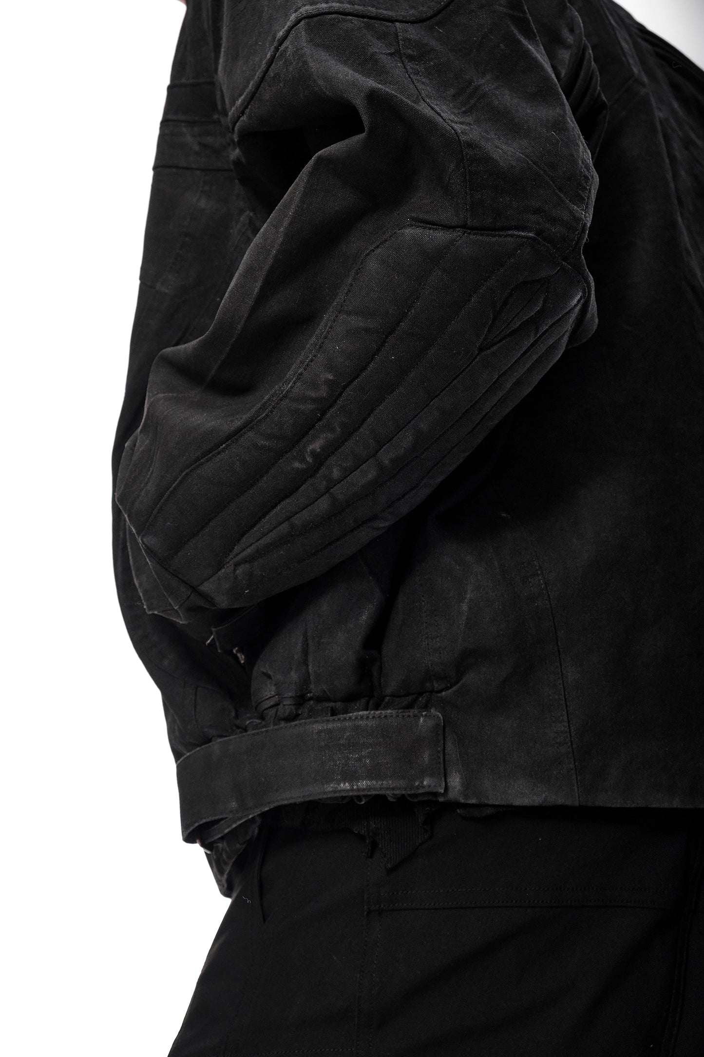 Twin-engine Waxed Biker Jacket