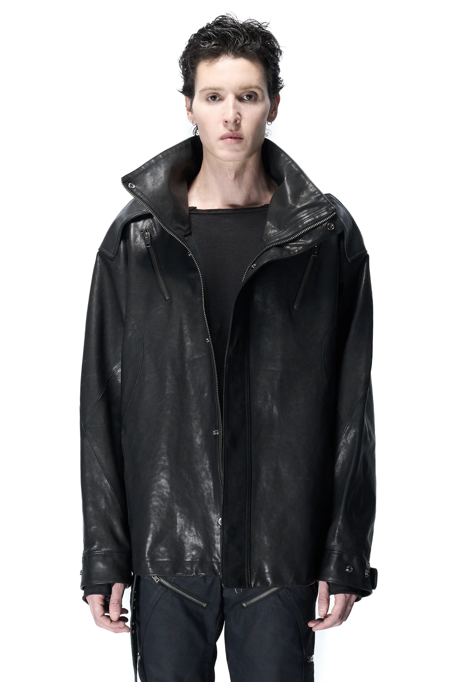 Lunar Rider Washed Lambskin Jacket