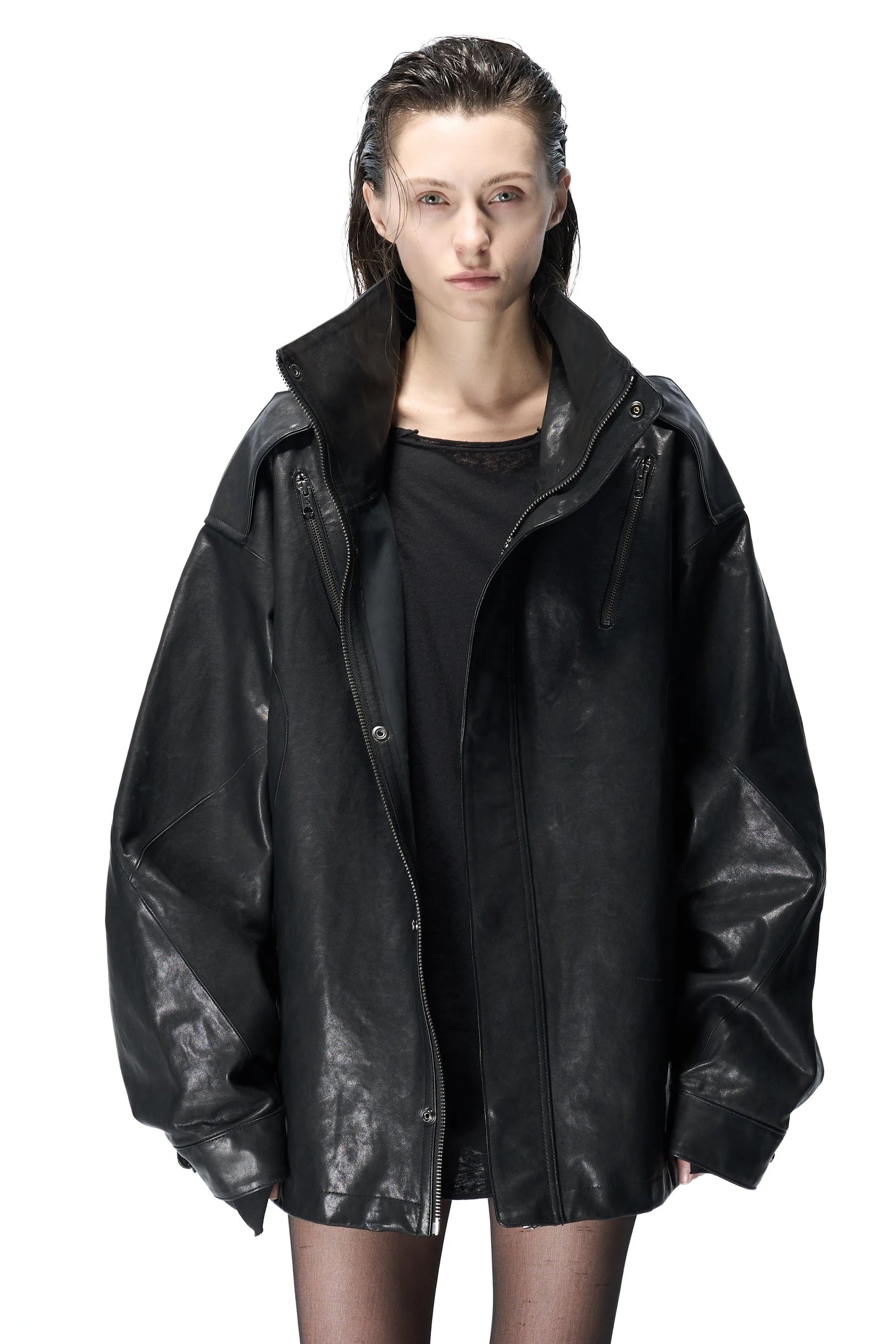 Lunar Rider Washed Lambskin Jacket