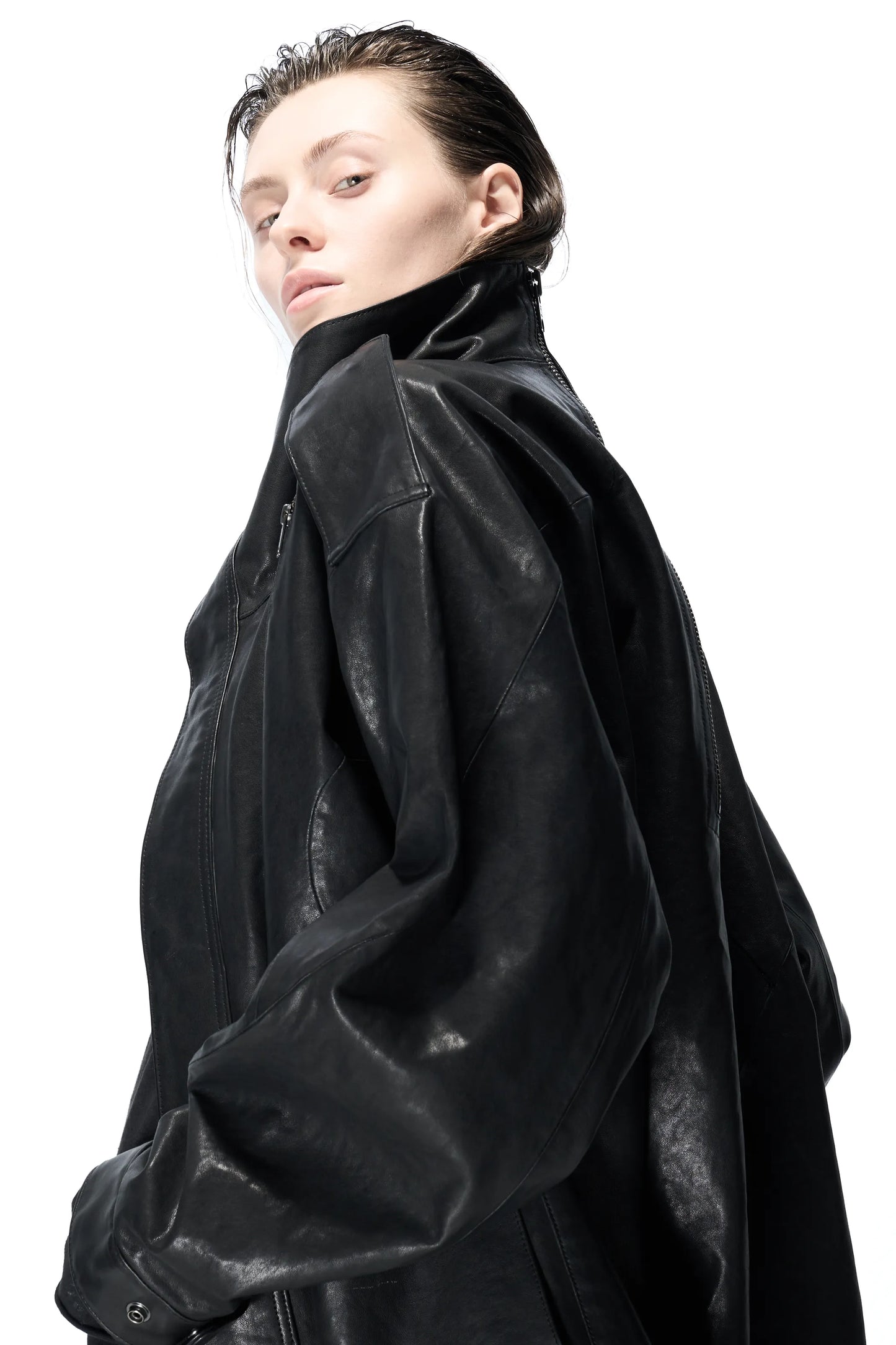 Lunar Rider Washed Lambskin Jacket