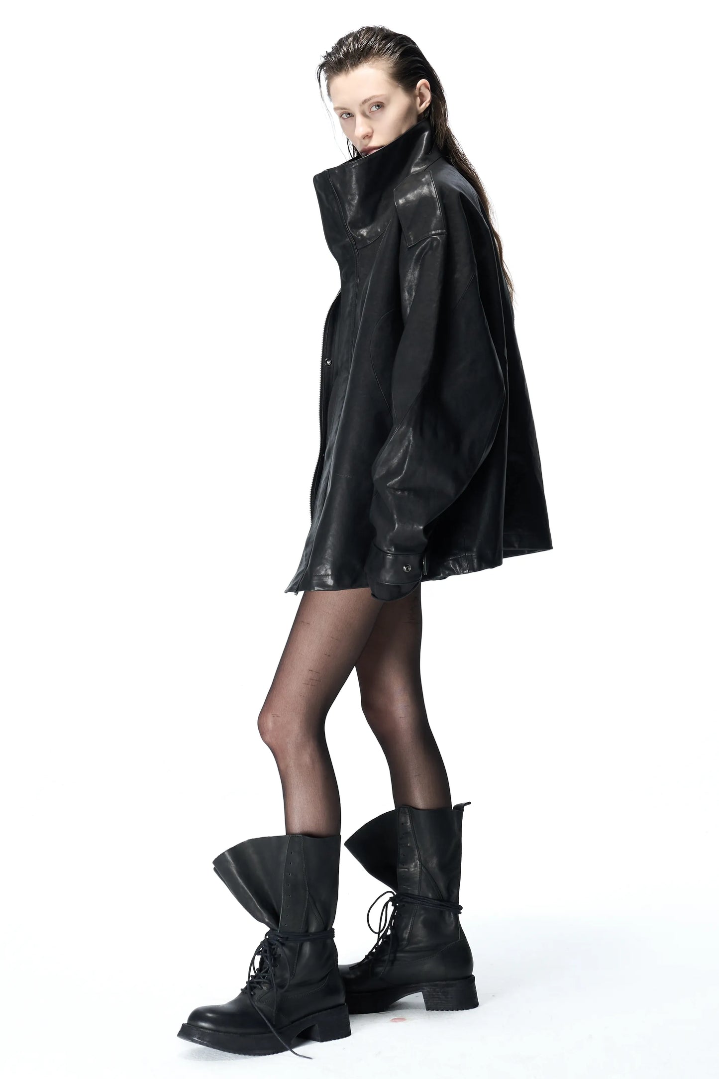 Lunar Rider Washed Lambskin Jacket