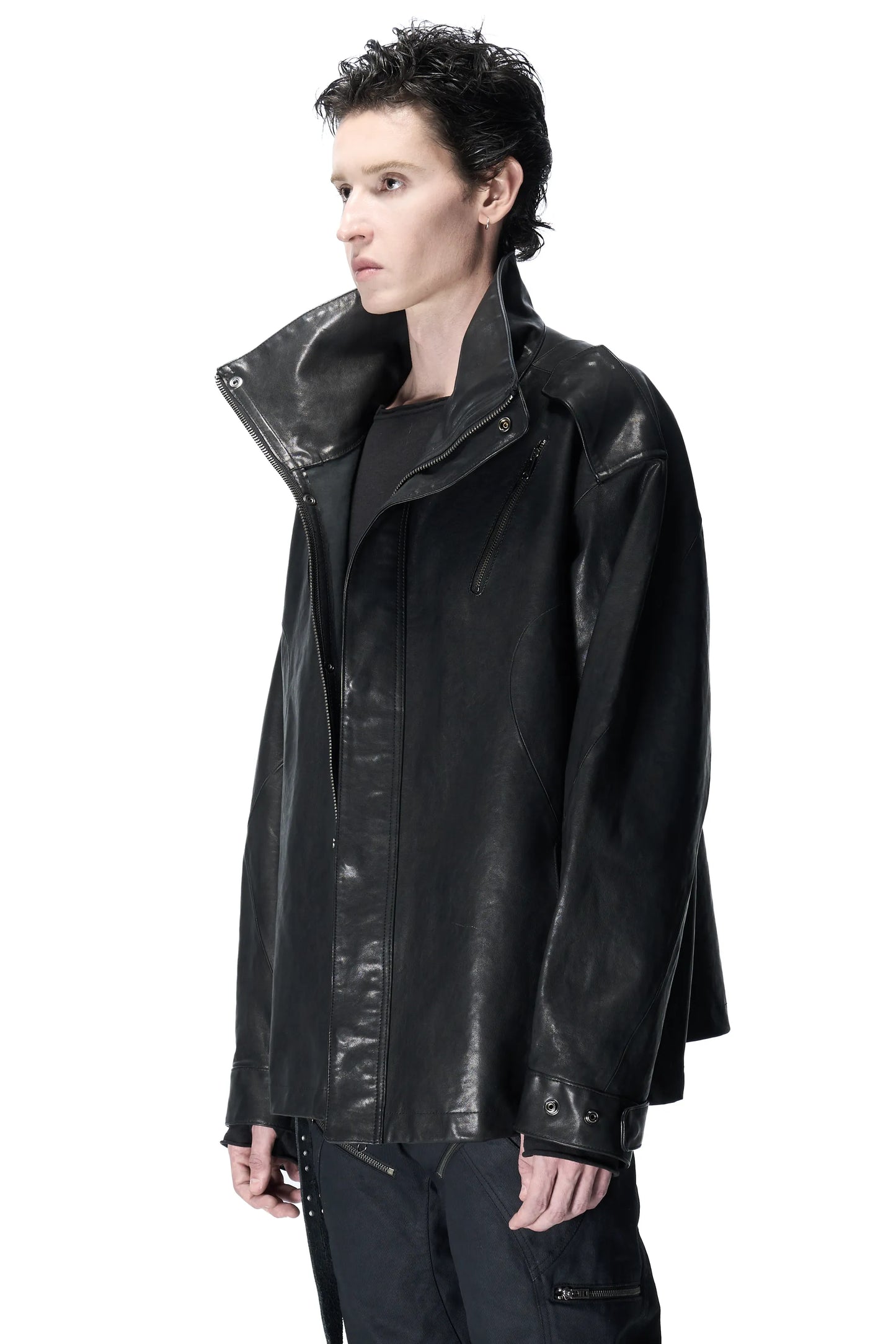 Lunar Rider Washed Lambskin Jacket