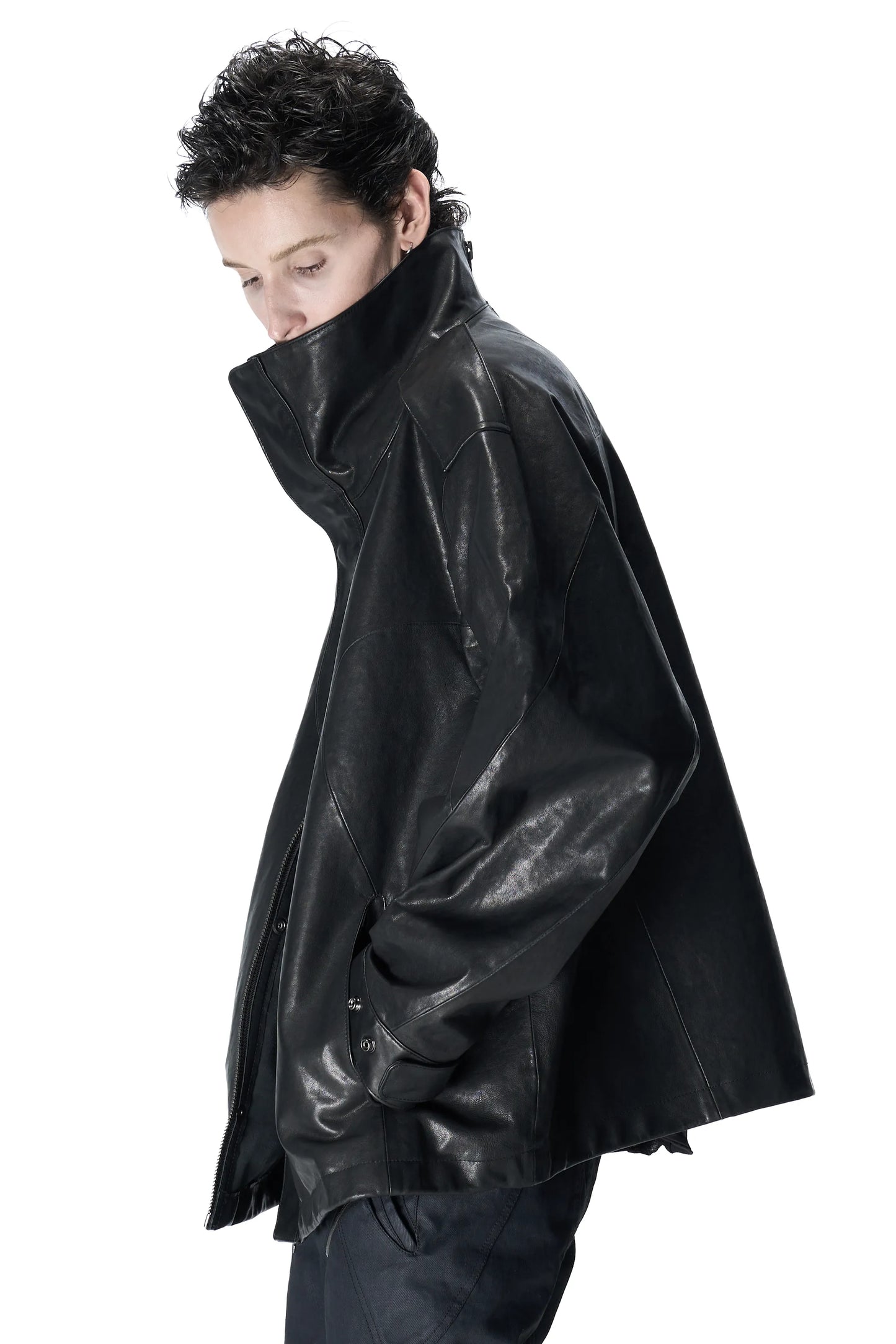Lunar Rider Washed Lambskin Jacket