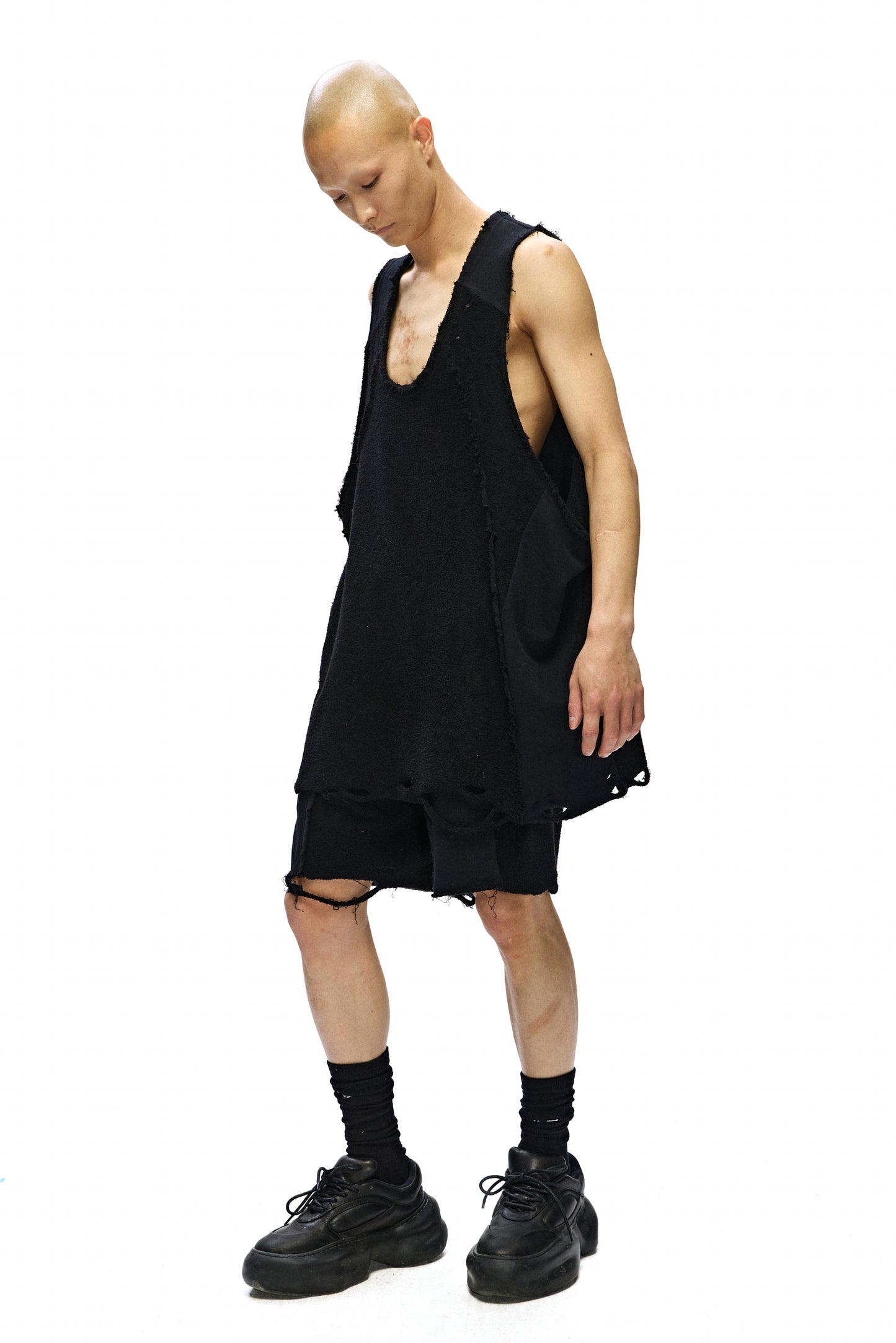 Mesmer Distressed Tank Top