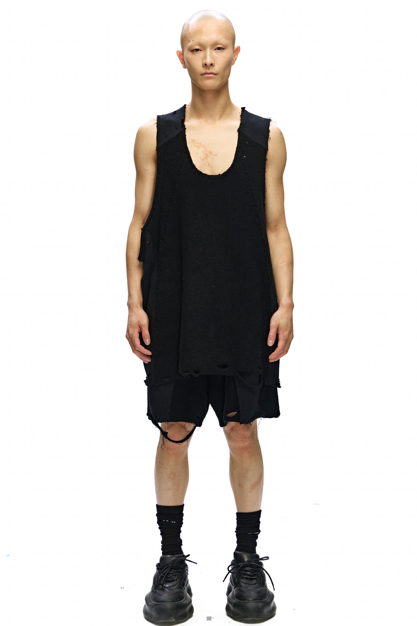 Mesmer Distressed Tank Top