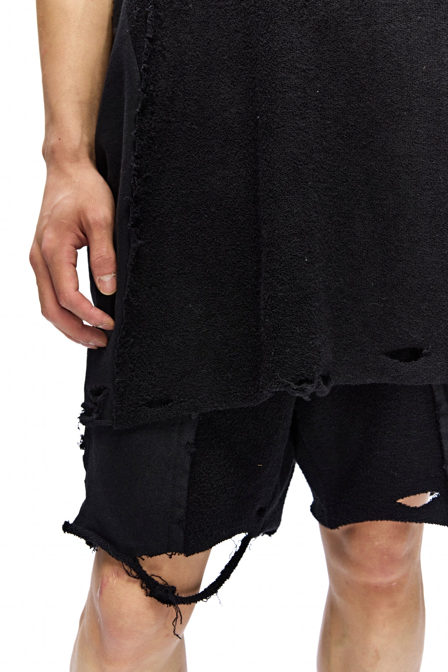 Mesmer Distressed Tank Top
