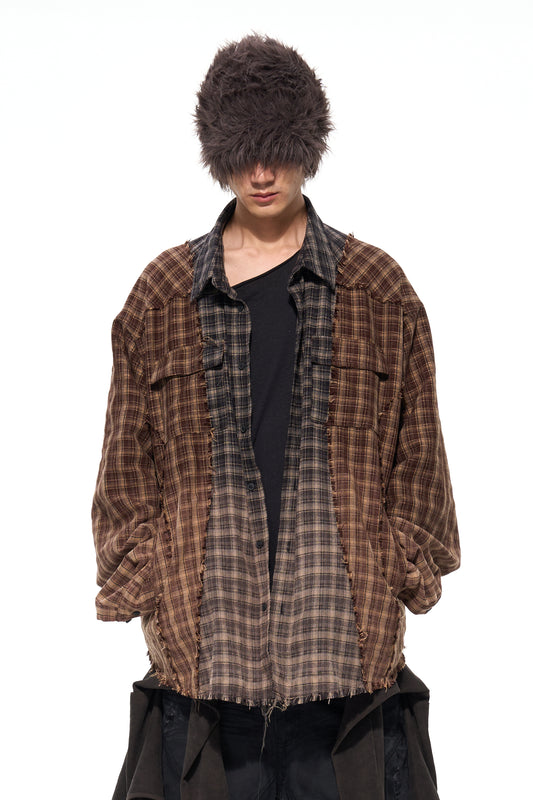 Savages Vintage Plaid Shirt