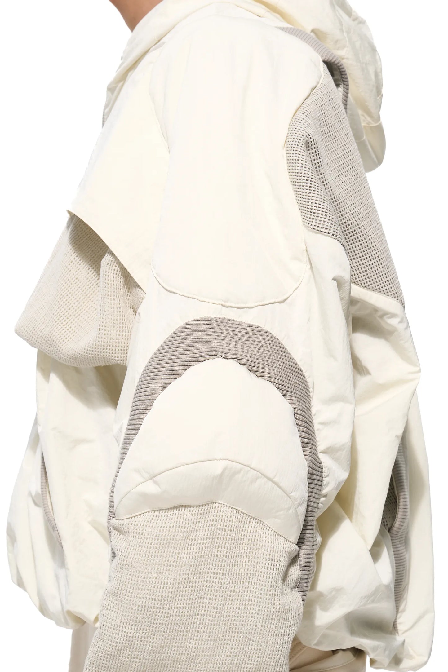 Mesh Structured Shell Jacket