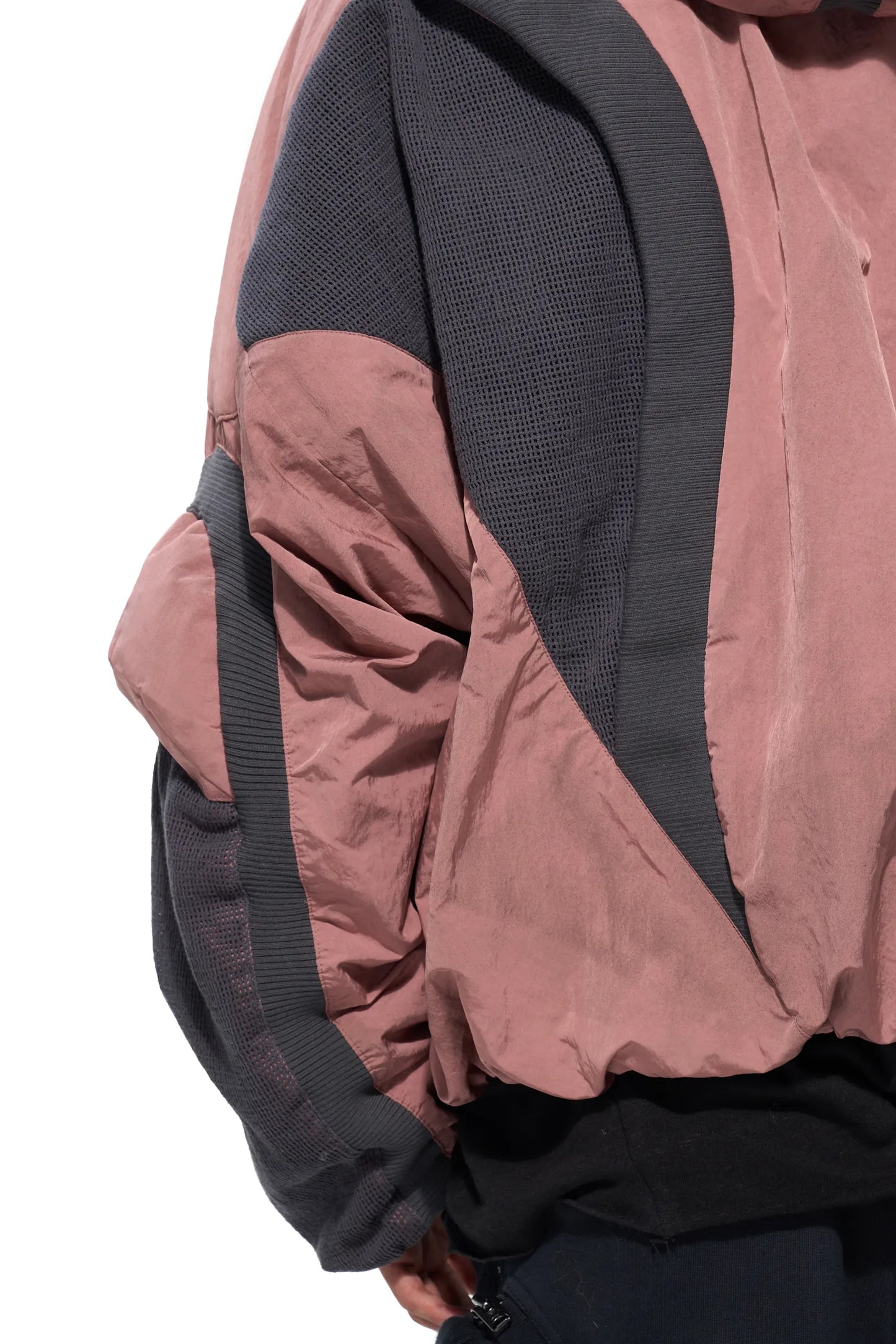 Mesh Structured Shell Jacket