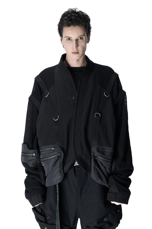 Ammo-pocket military jacket