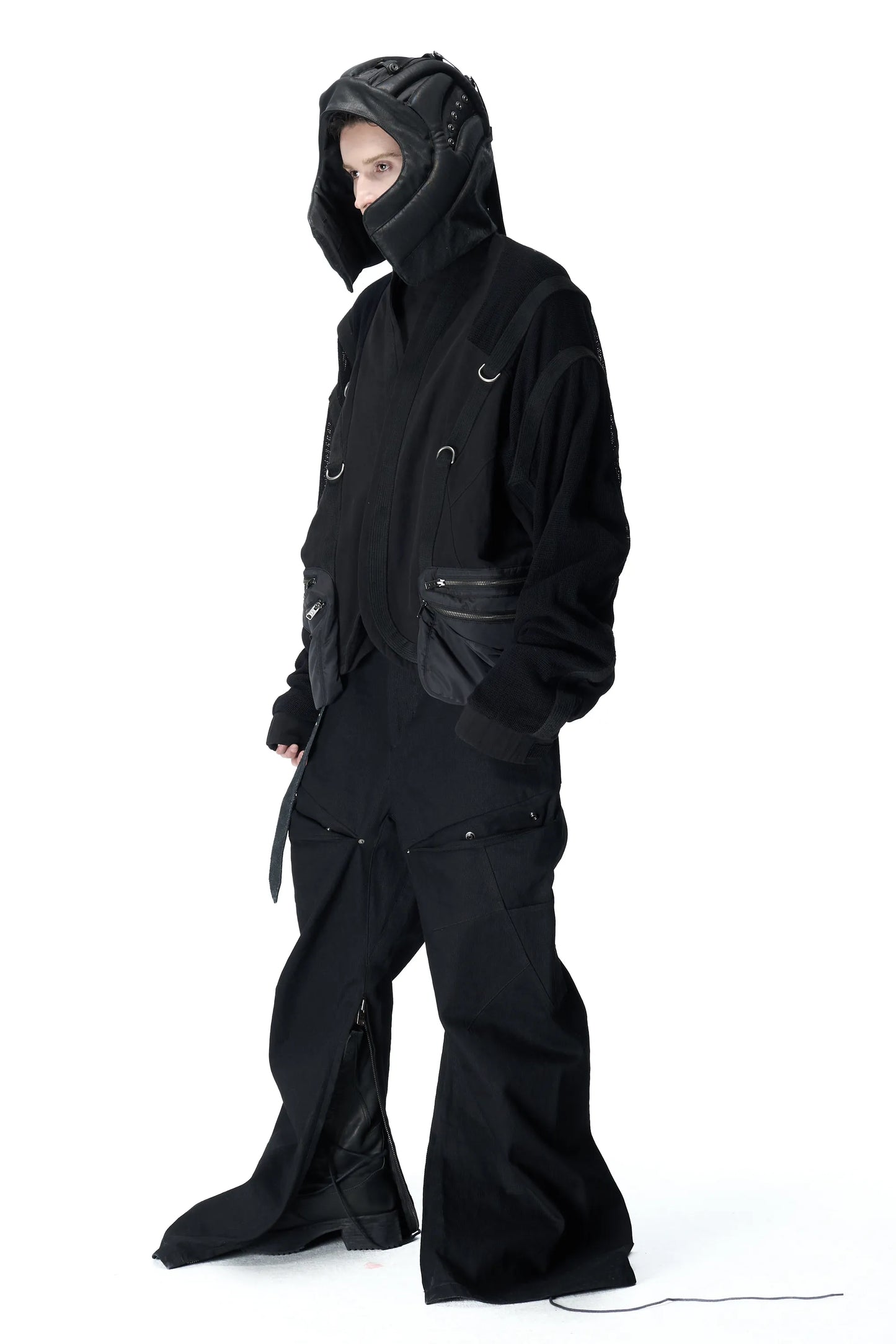 Ammo-pocket military jacket