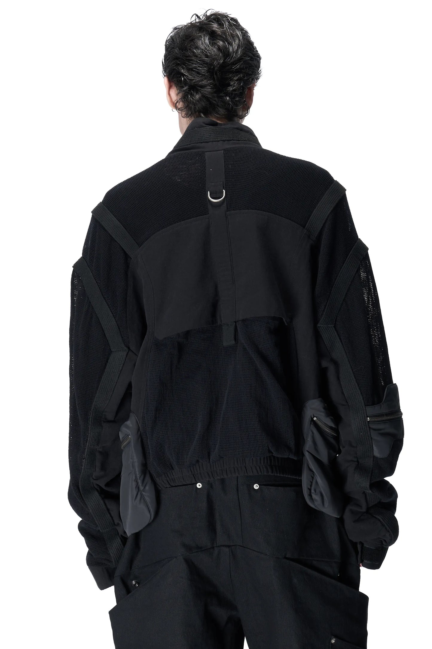 Ammo-pocket military jacket