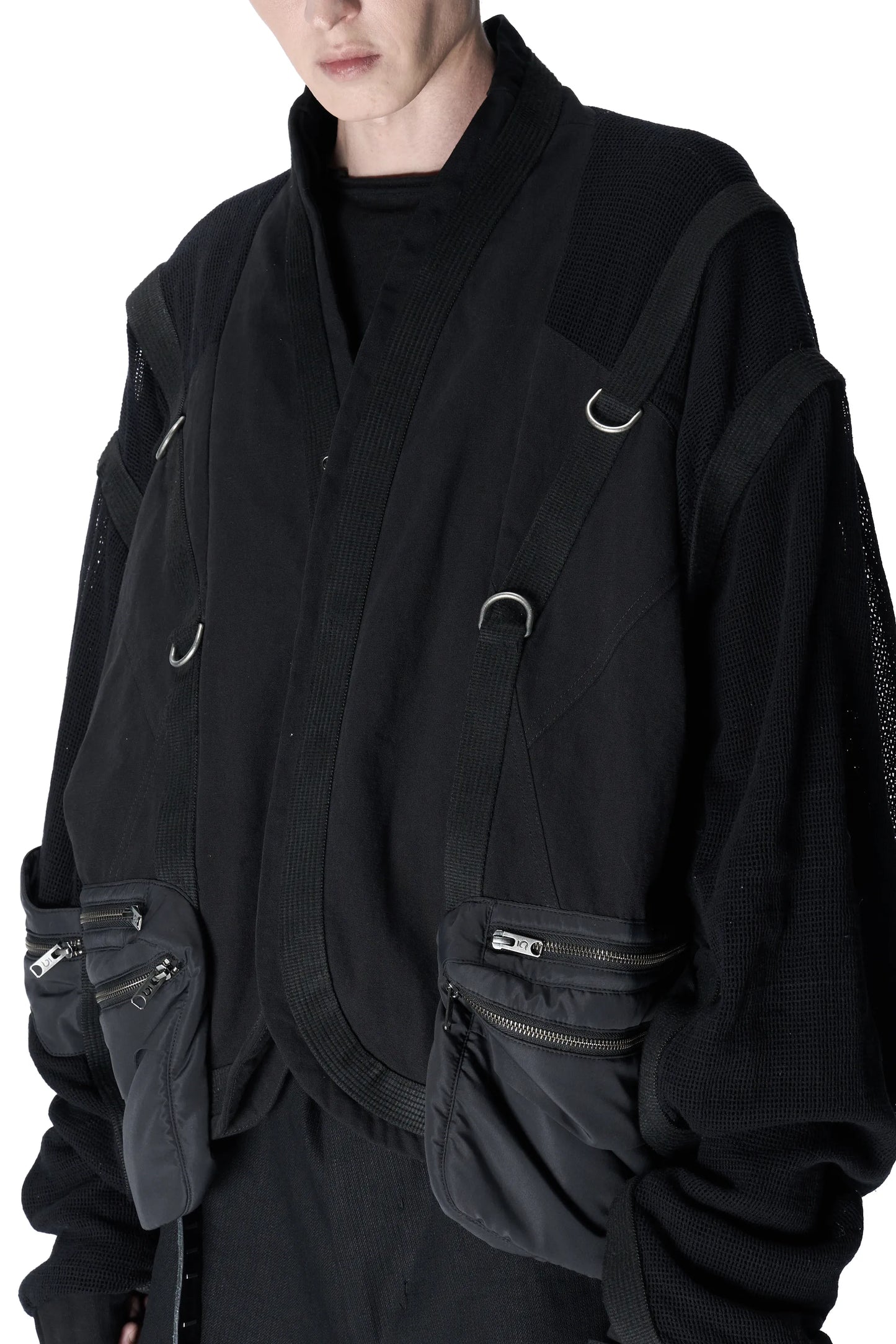 Ammo-pocket military jacket