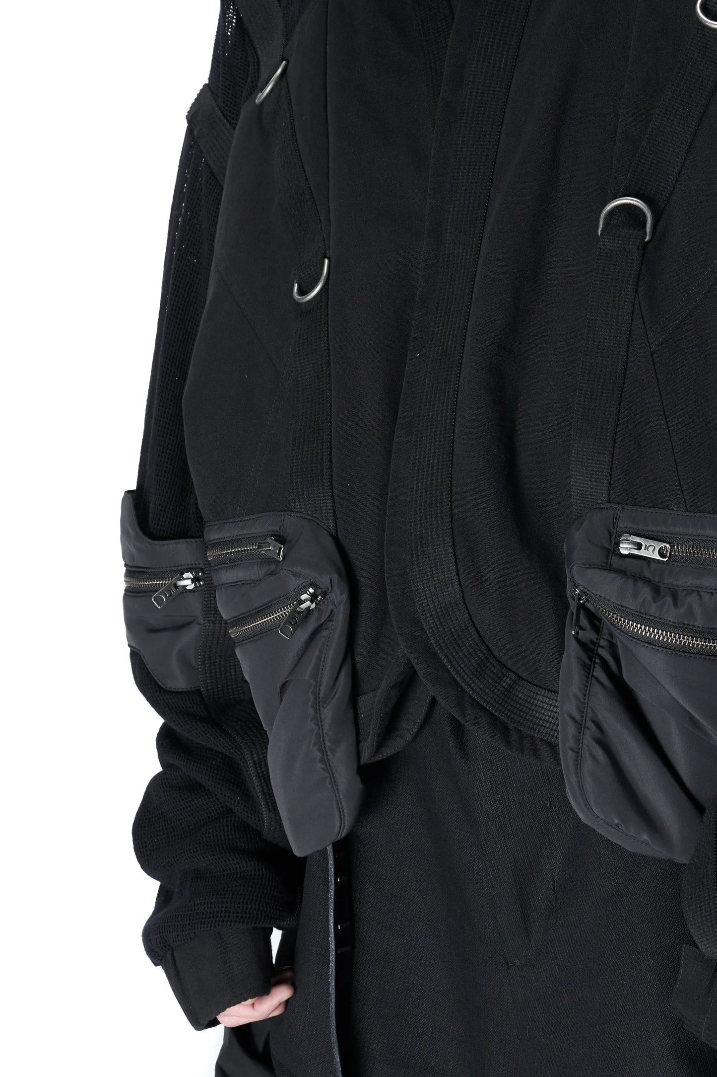 Ammo-pocket military jacket