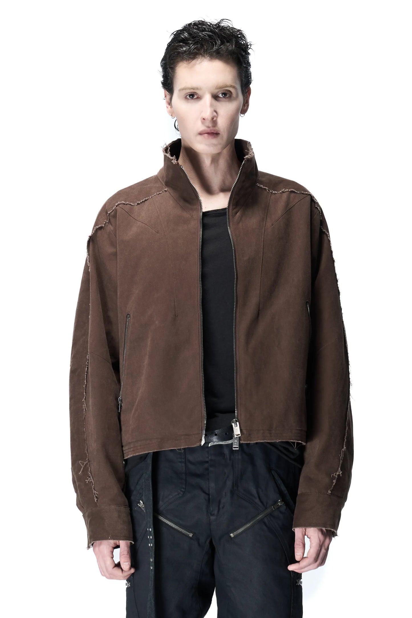 Stand-collar jacket