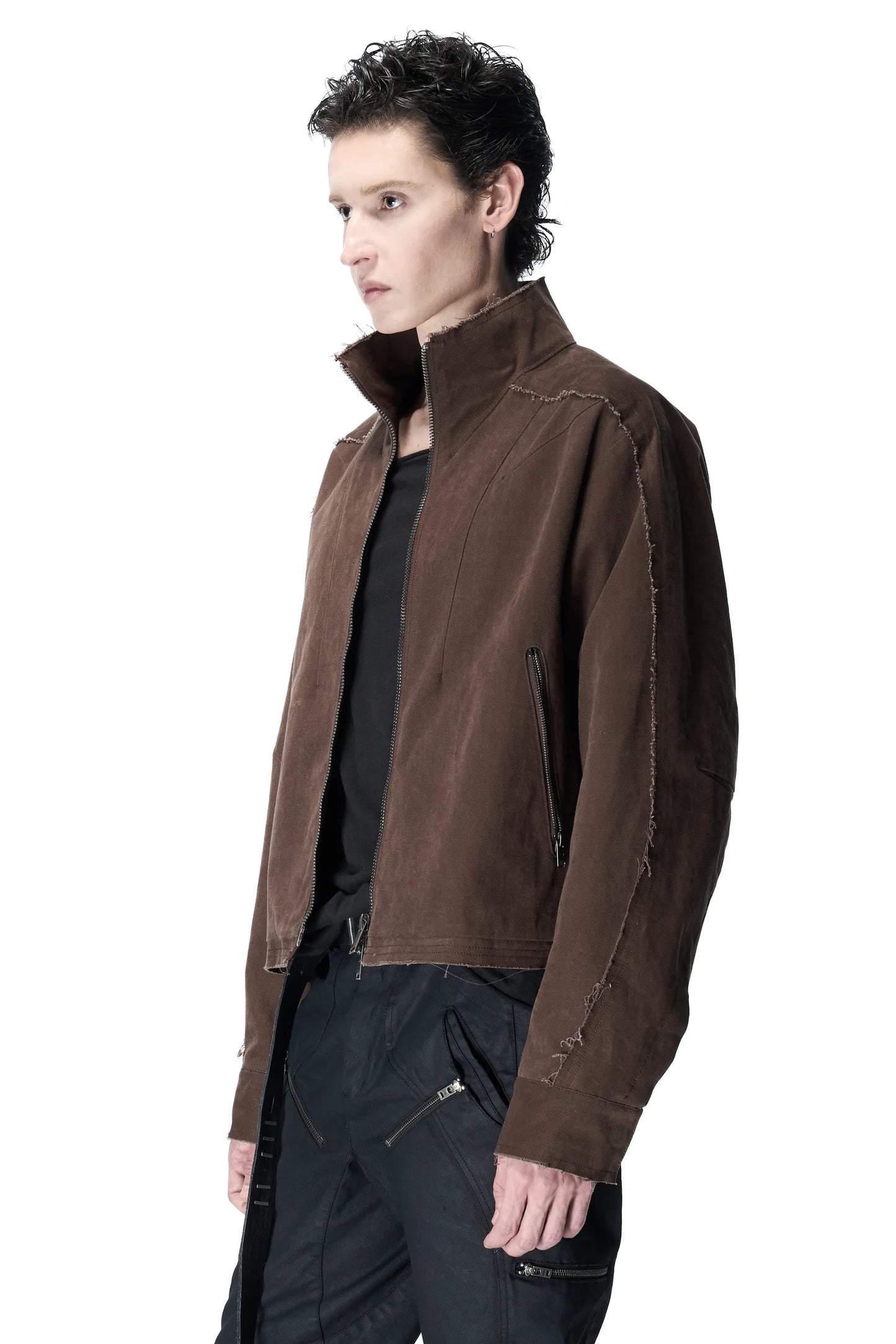 Stand-collar jacket
