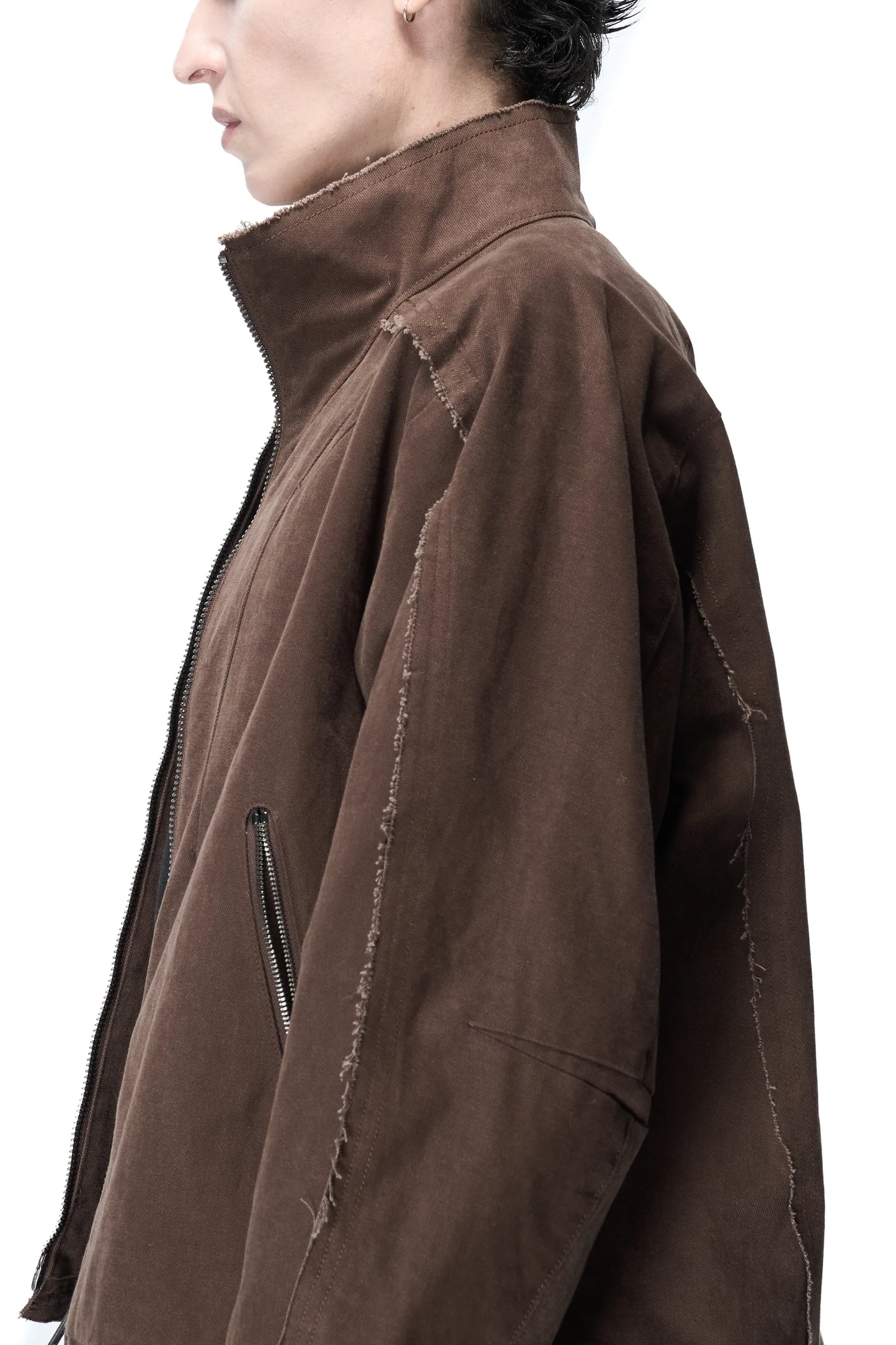 Stand-collar jacket