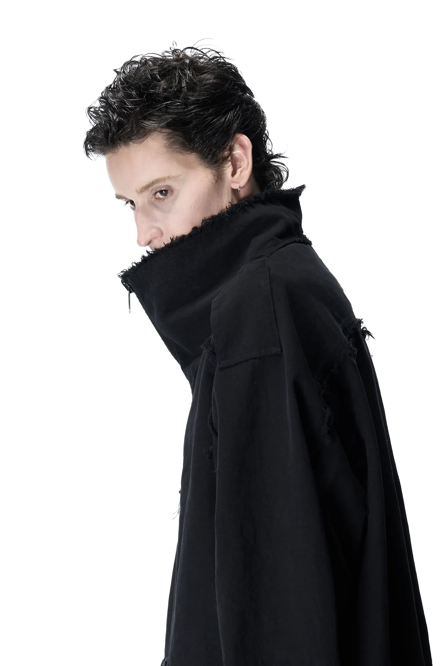 Multi-pocket military jacket