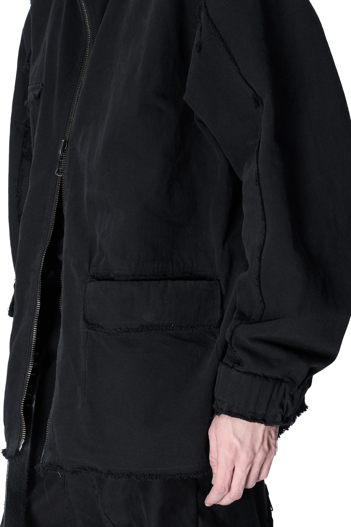 Multi-pocket military jacket