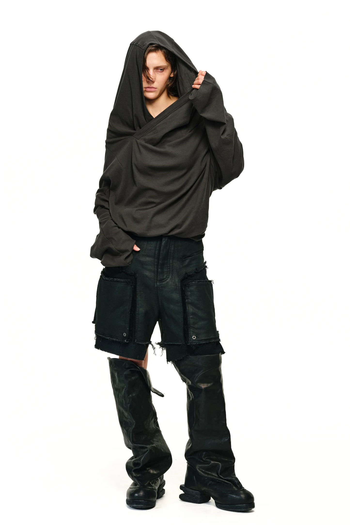Haunted Waxed Cargo Shorts