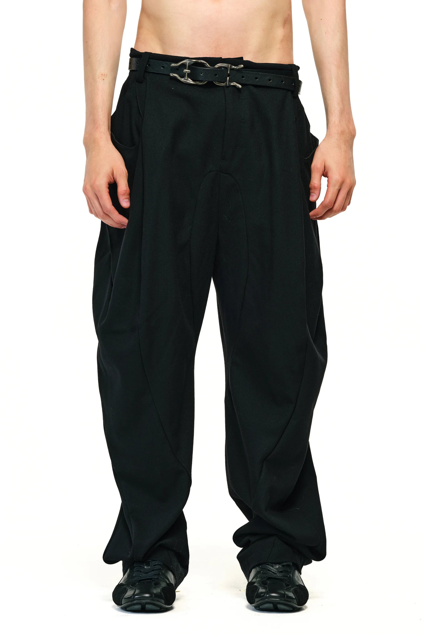 MAESTRO spiral tailored trousers