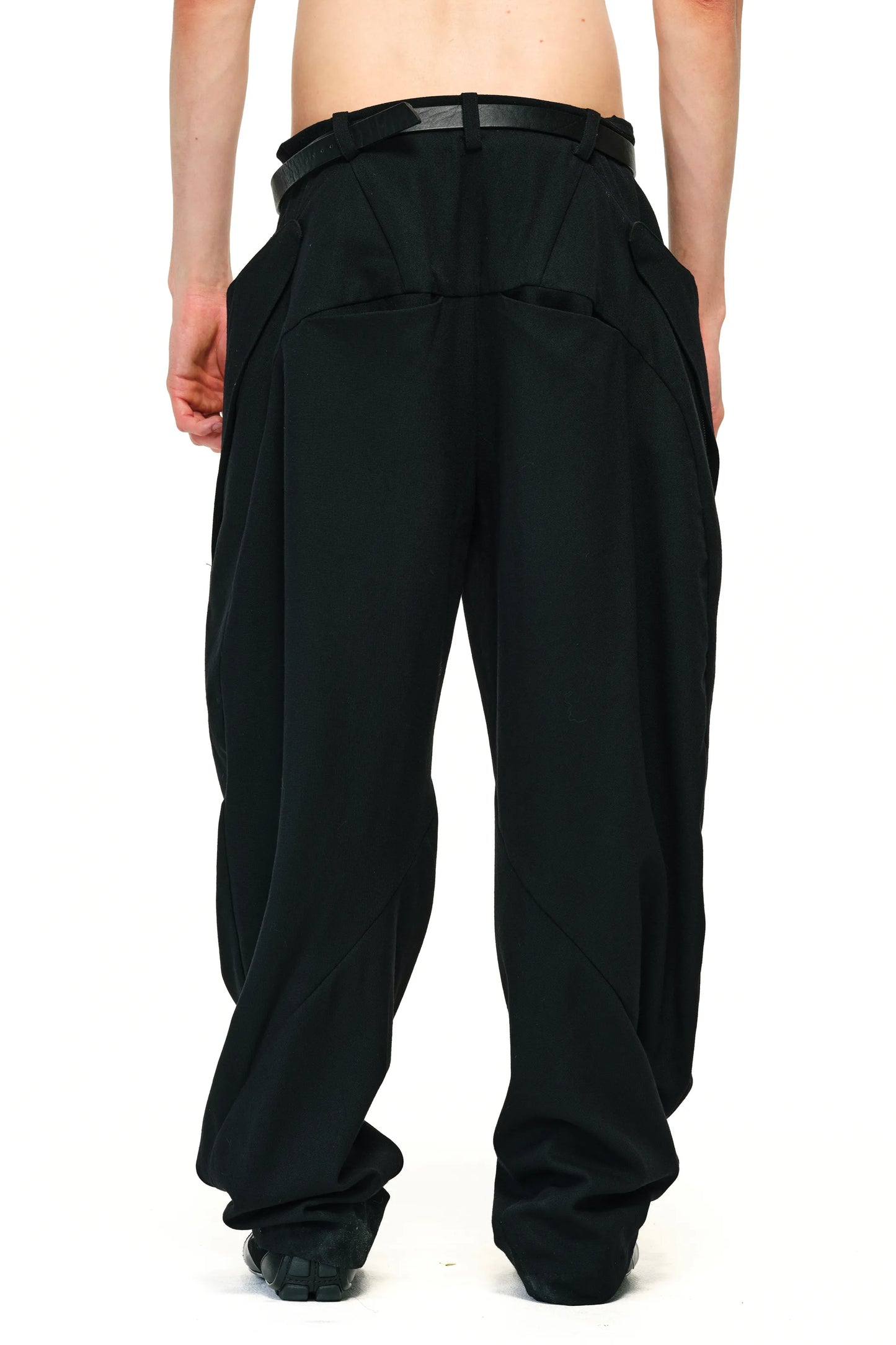 MAESTRO spiral tailored trousers