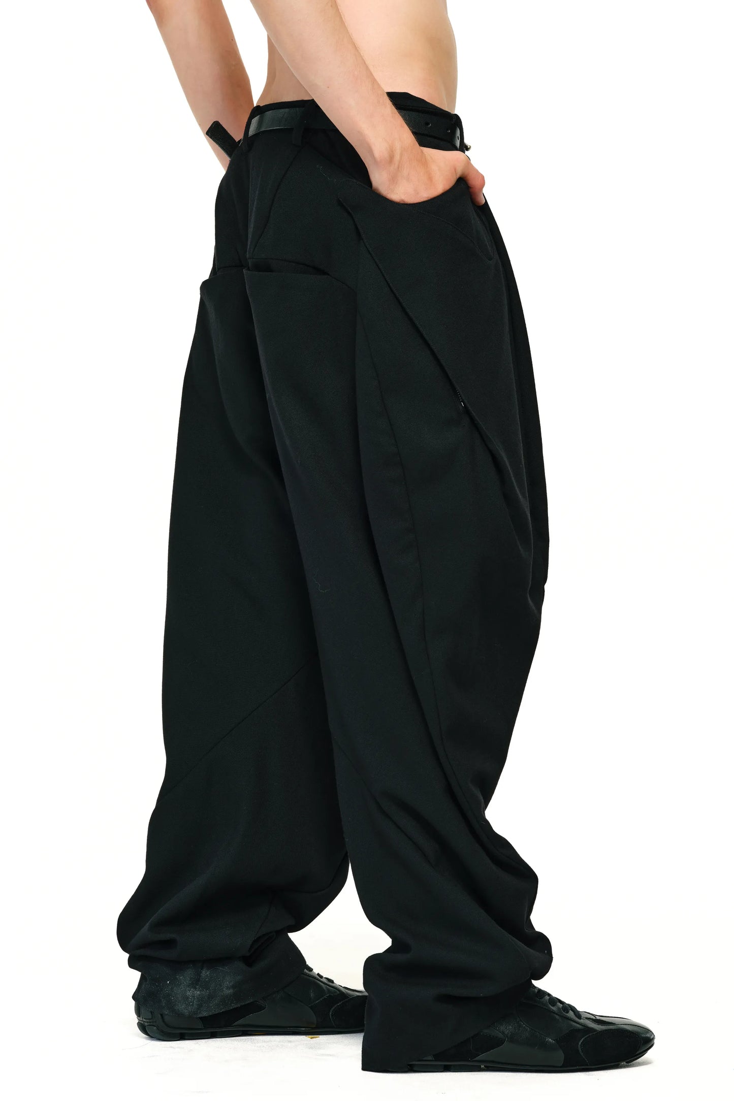 MAESTRO spiral tailored trousers