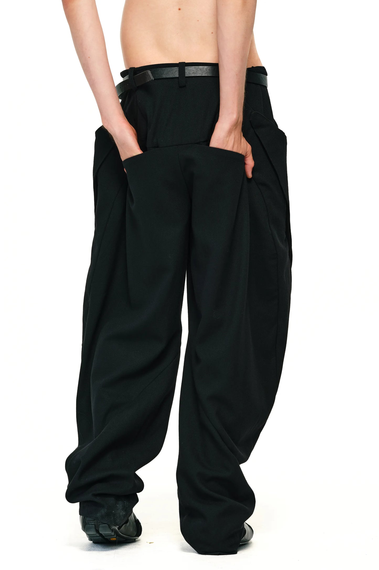 MAESTRO spiral tailored trousers