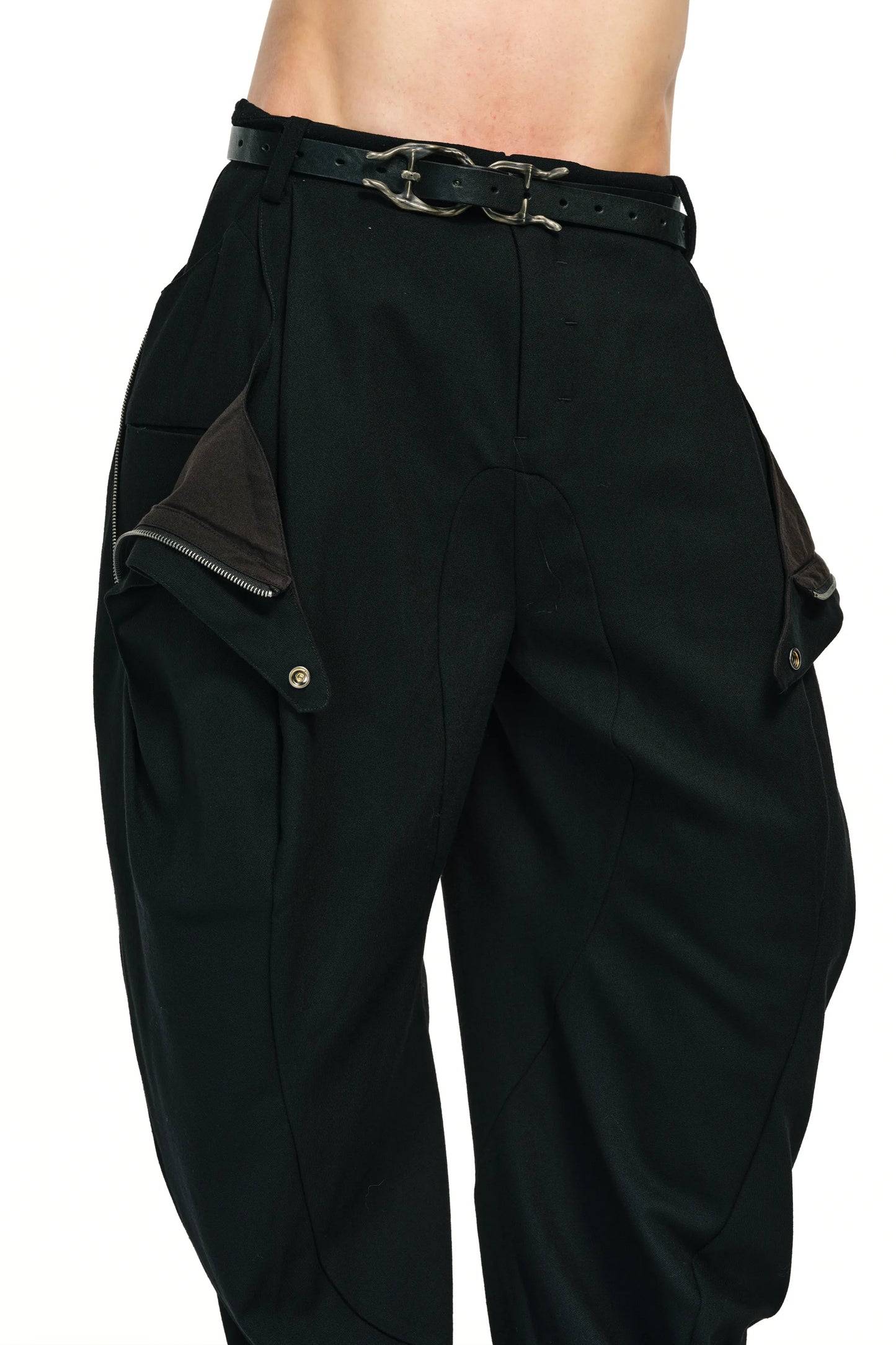 MAESTRO spiral tailored trousers