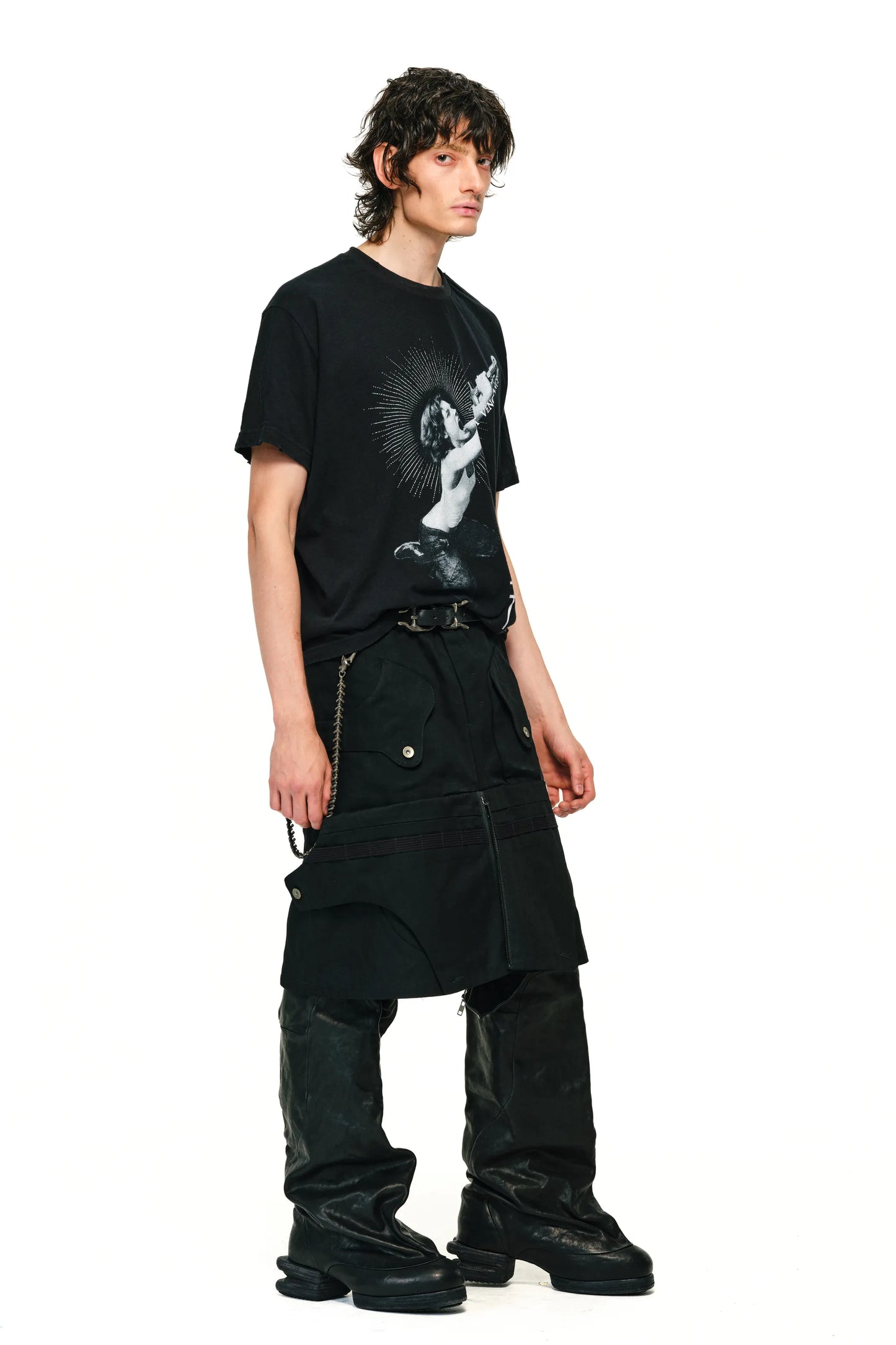 Multiform engineer cargo shorts