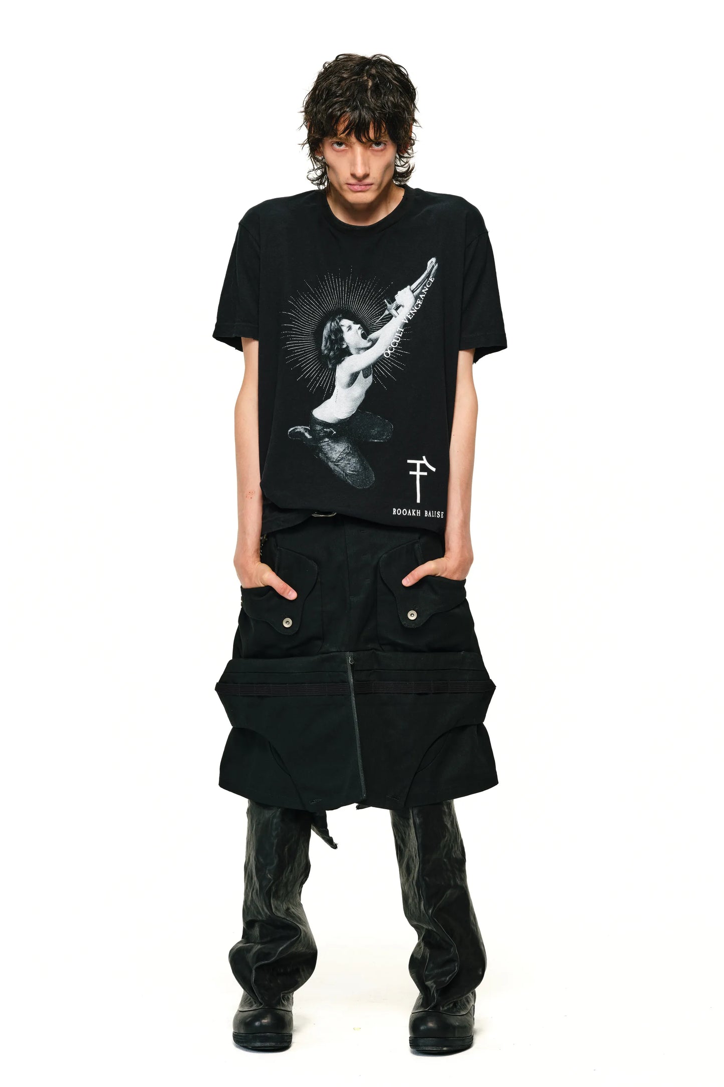 Multiform engineer cargo shorts