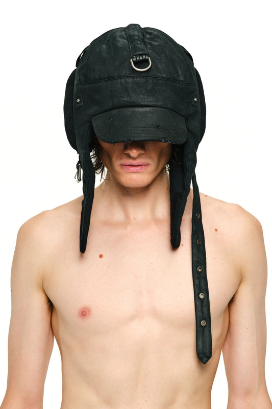 Haunted Waxed Flight Cap