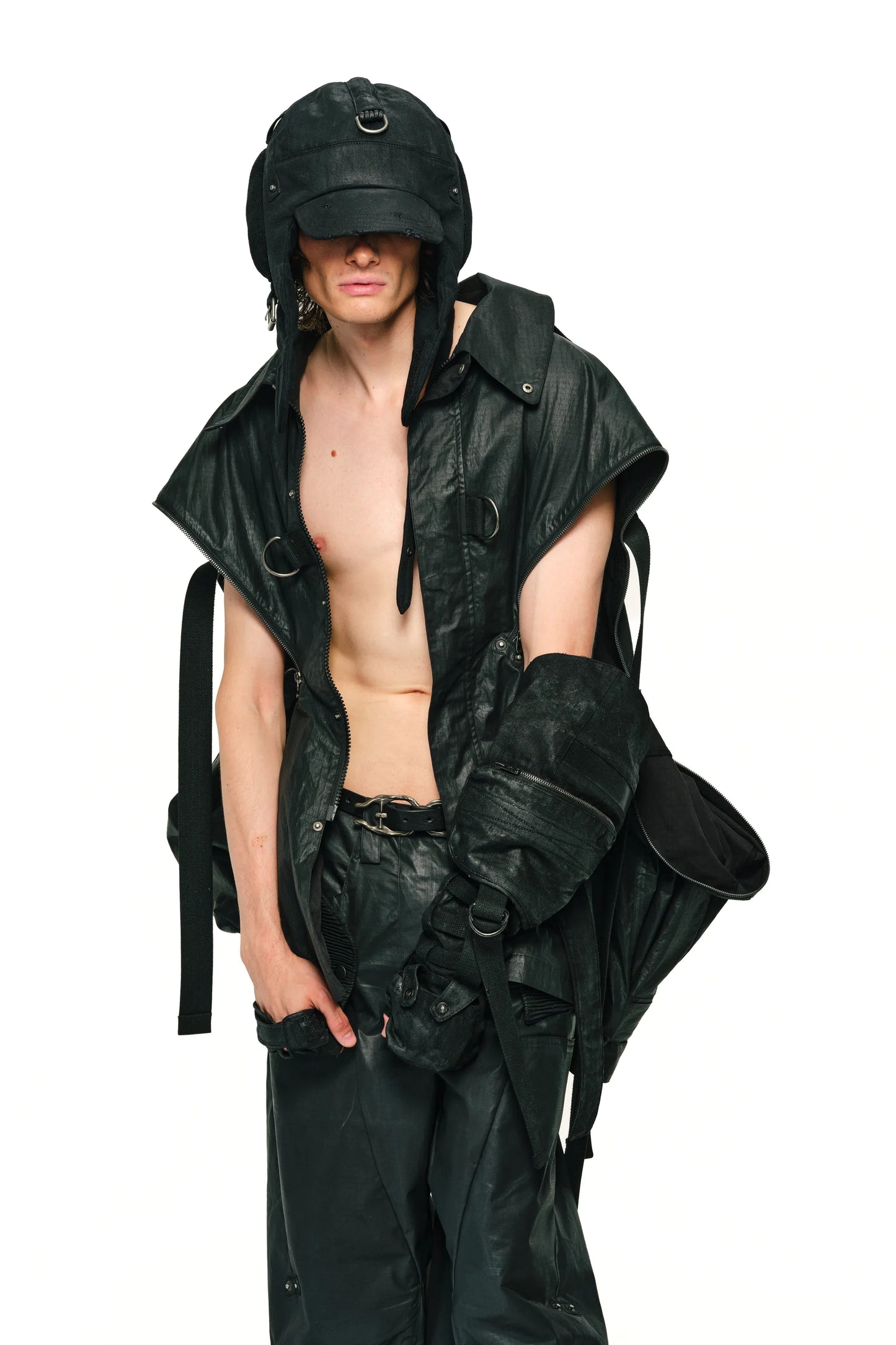 Haunted Oversized Trench Coat