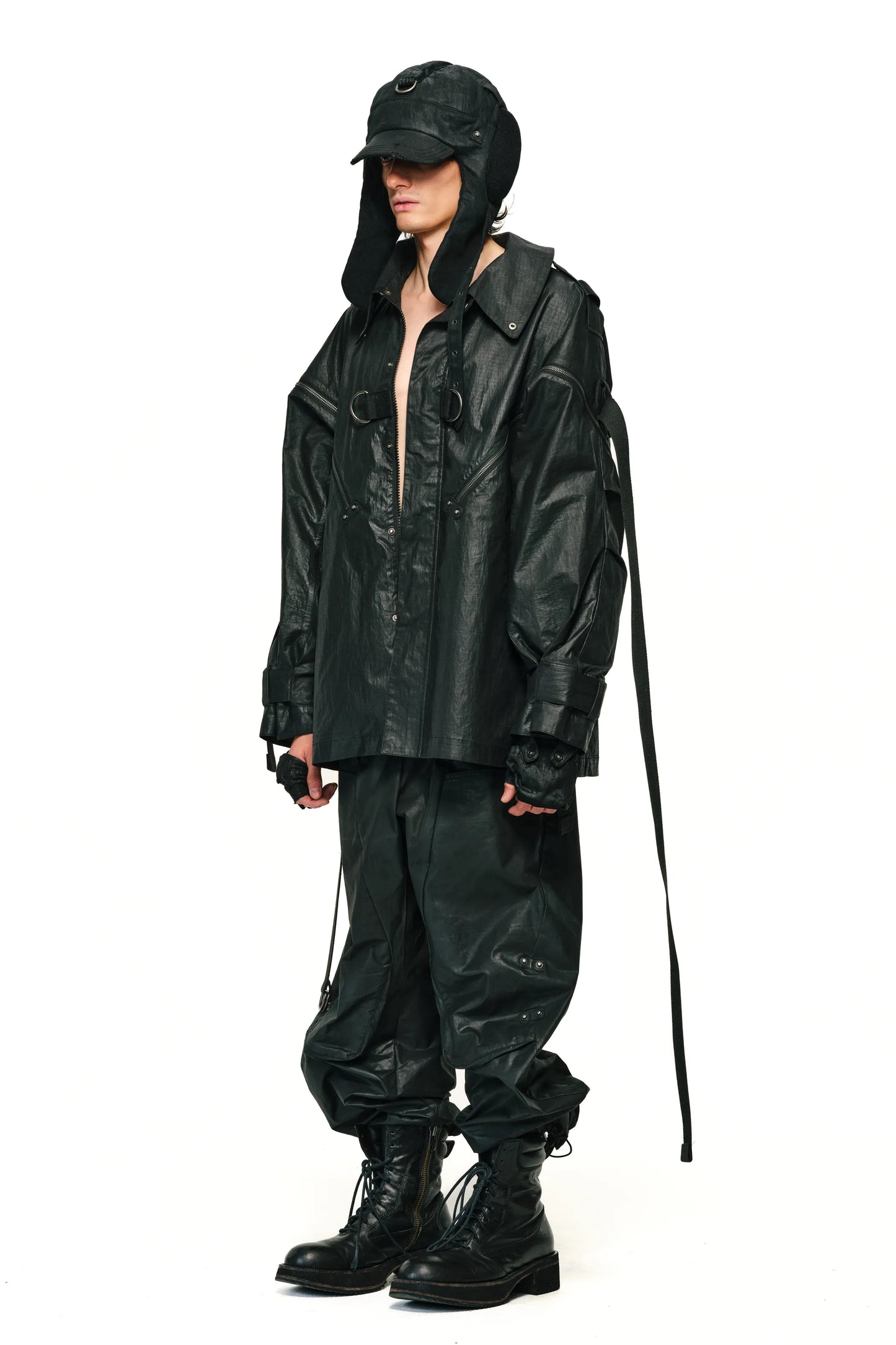 Haunted Oversized Trench Coat