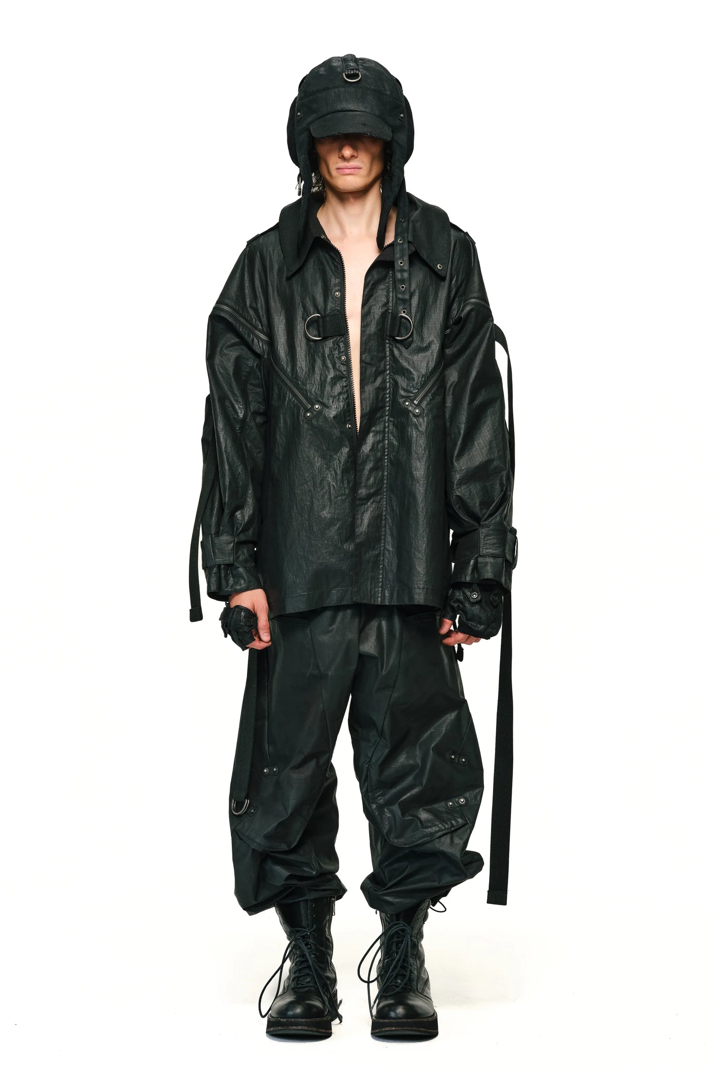 Haunted Oversized Trench Coat