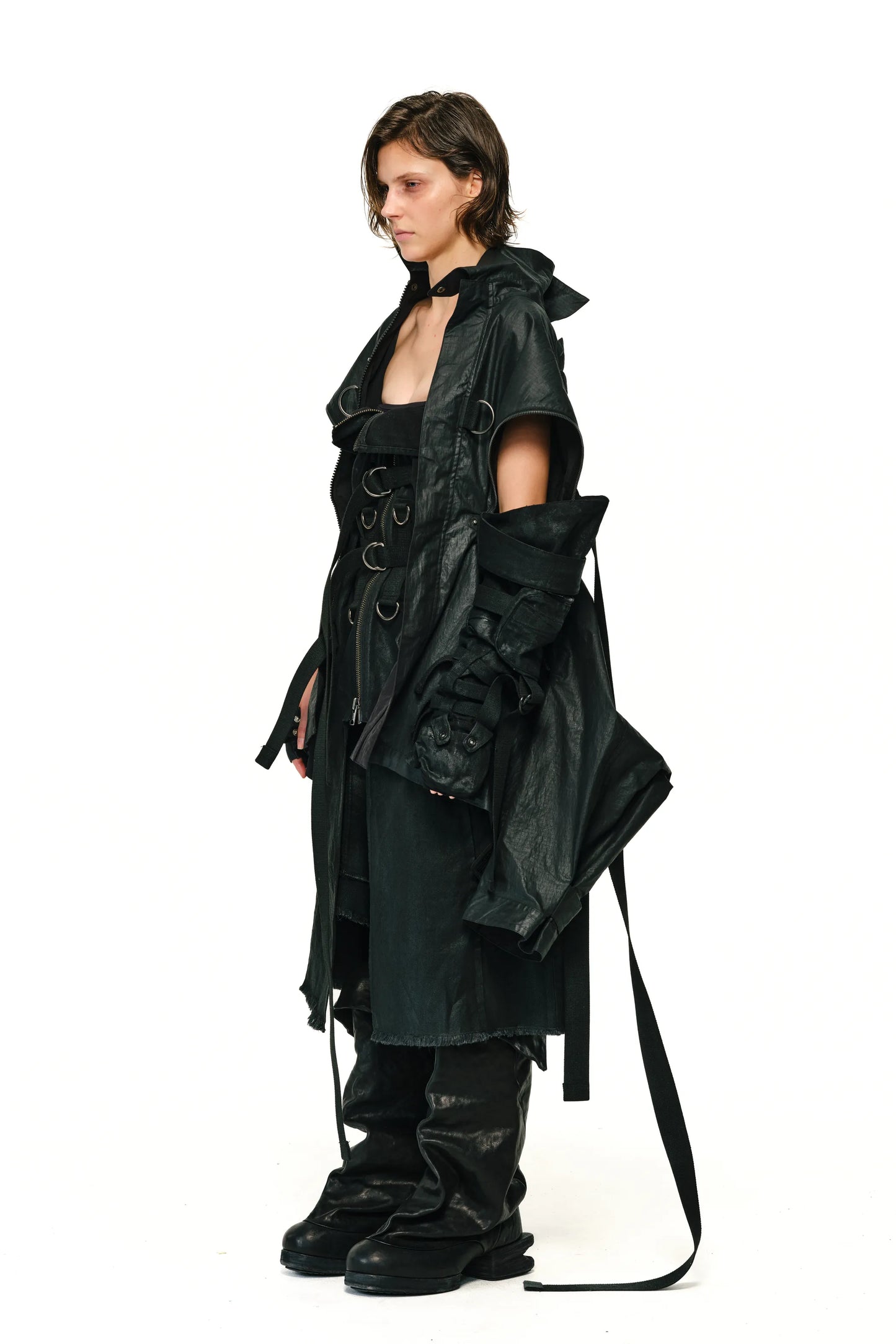 Haunted Corset Webbing Skirt