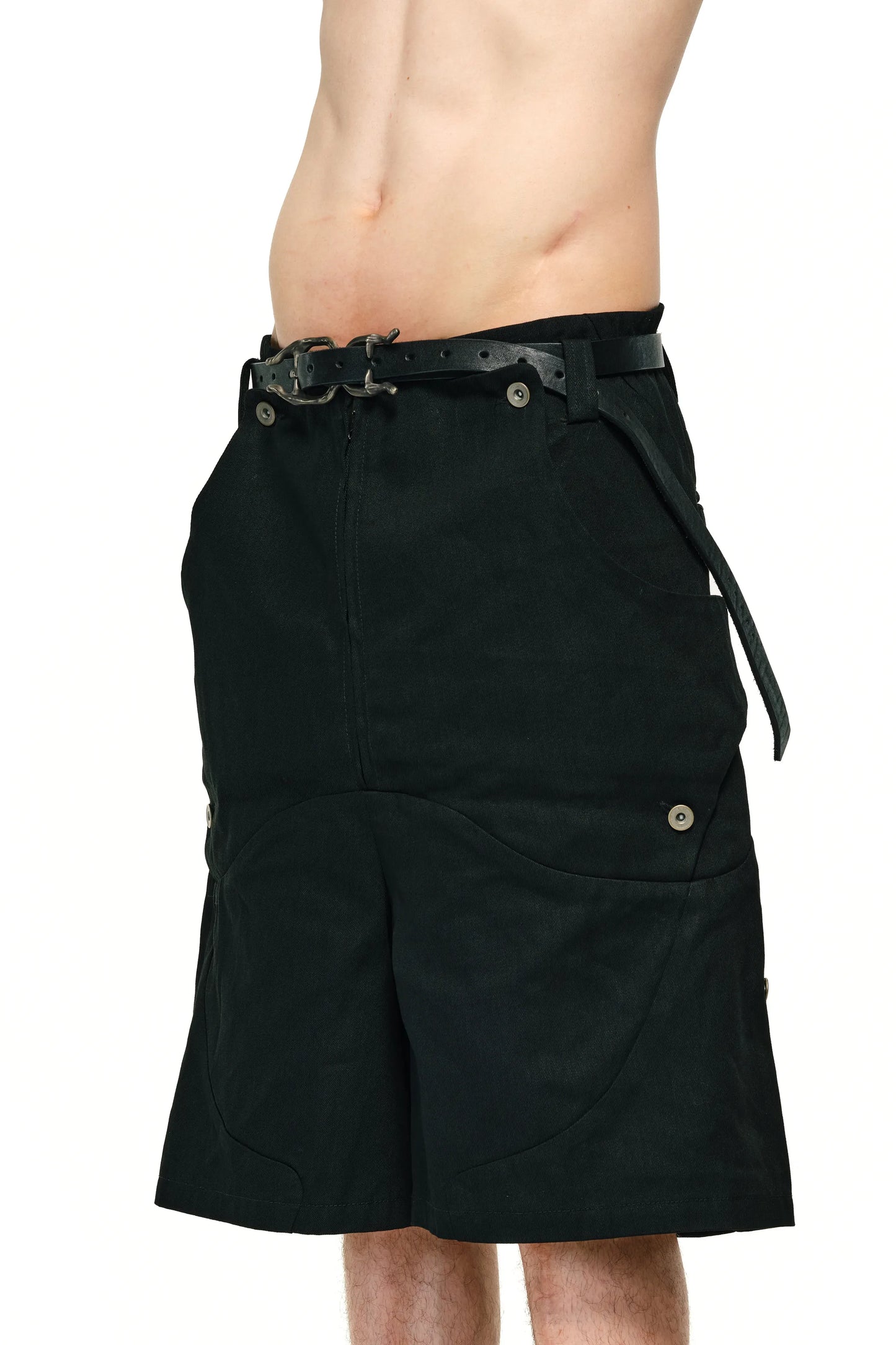 OCCULT leather belt